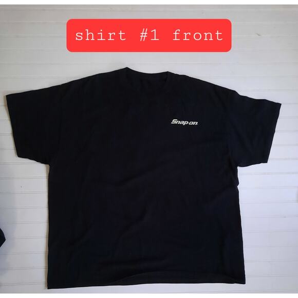 Snap On Tools Apparel Lot 3 T Shirts 1 Beanie XL-XXL Beauty Beast Hotrod Garage - Picture 2 of 10